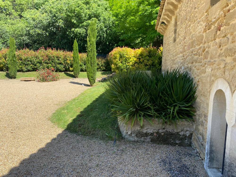 muret jardin